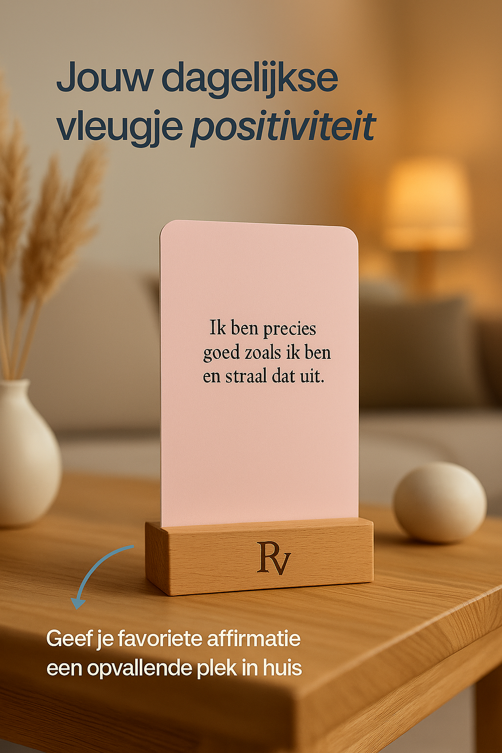 Affirmatiekaarten voor Zelfvertrouwen – 52 Kaarten + Challenges van Positievevibes