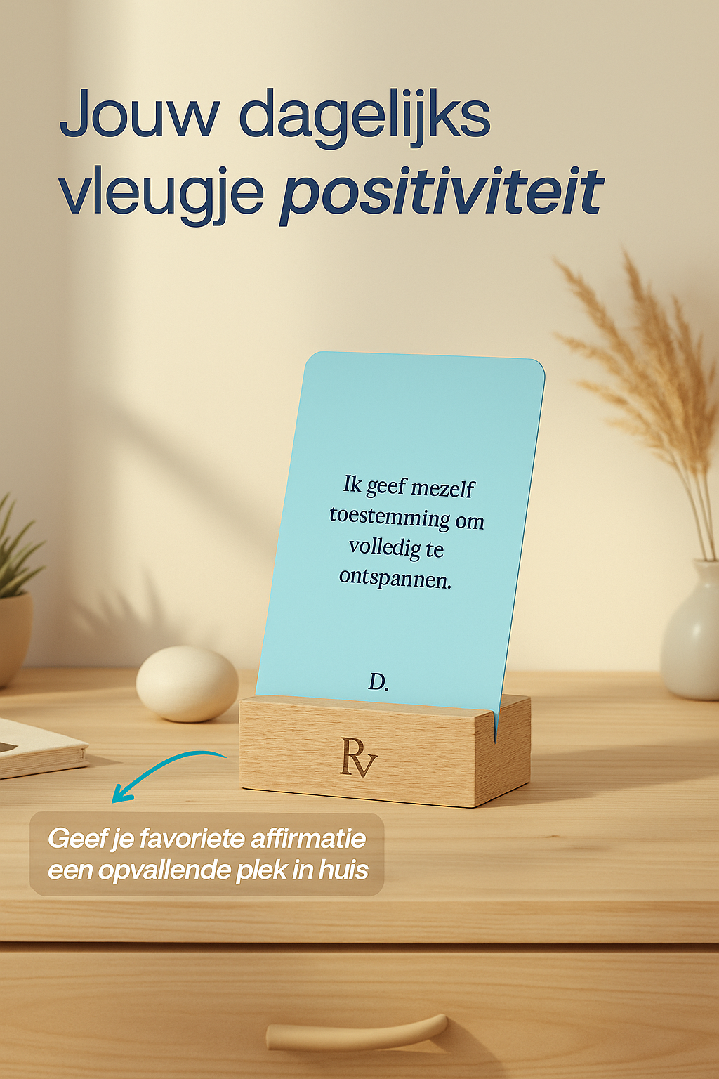 Affirmatiekaarten voor Meer Innerlijke Rust – 52 Kaarten + Challenge