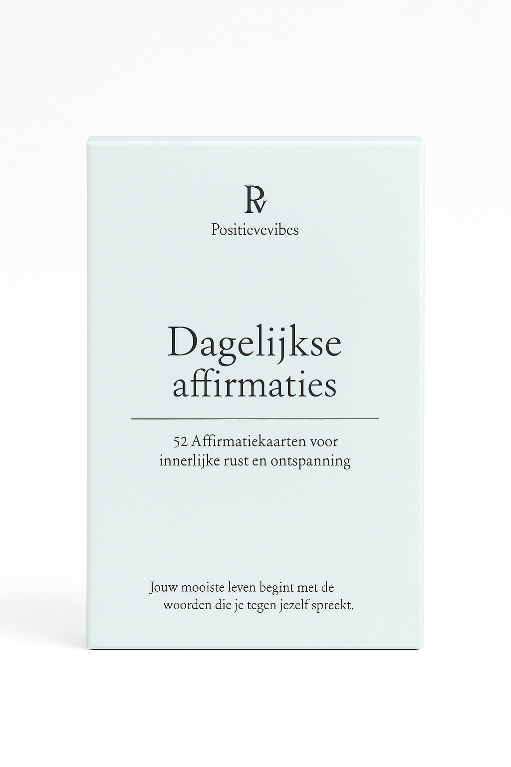 Affirmatiekaarten voor Meer Innerlijke Rust – 52 Kaarten + Challenge