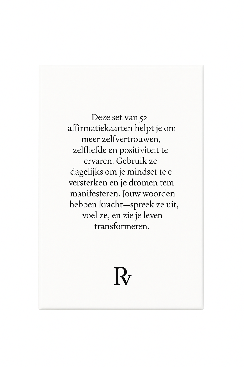 Affirmatiekaarten voor jouw Mooiste Leven – 52 Inspirerende Dagelijkse Kaarten | Positievevibes