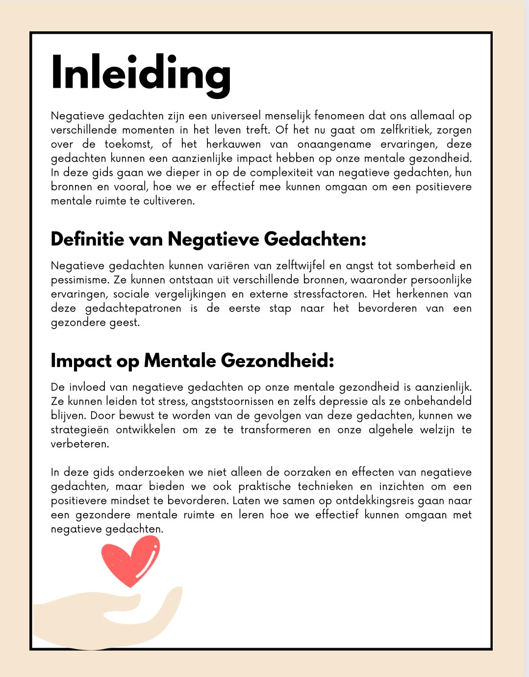 Masterclass: leren omgaan met negatieve gedachtes.