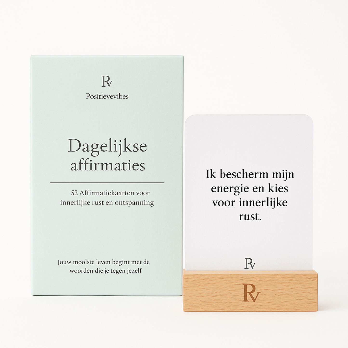Affirmatiekaarten voor Meer Innerlijke Rust – 52 Kaarten + Challenge