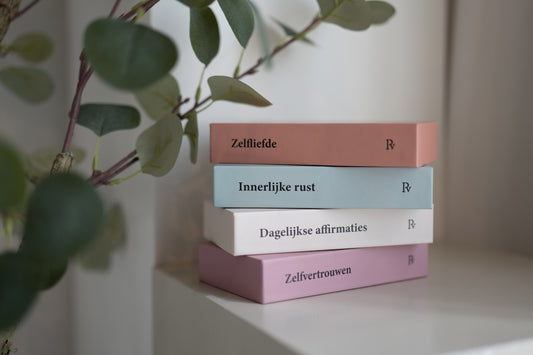 Complete Positievevibes Affirmatiekaarten Set – 4-in-1 Bundel voor Zelfliefde, Zelfvertrouwen, Ontspanning & Inspiratie