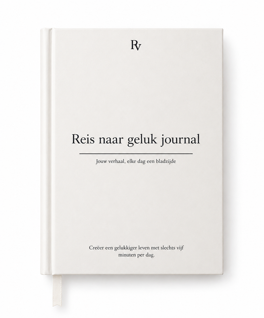 Reis naar geluk journal – jouw dagelijkse gids naar een gelukkiger leven