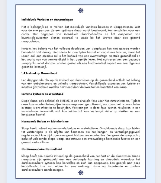 Masterclass Slaapwijzer: Een reis naar een betere nachtrust.